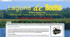 Desktop Screenshot of laguna-rocha.com.ar