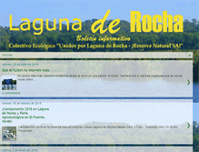 Tablet Screenshot of laguna-rocha.com.ar